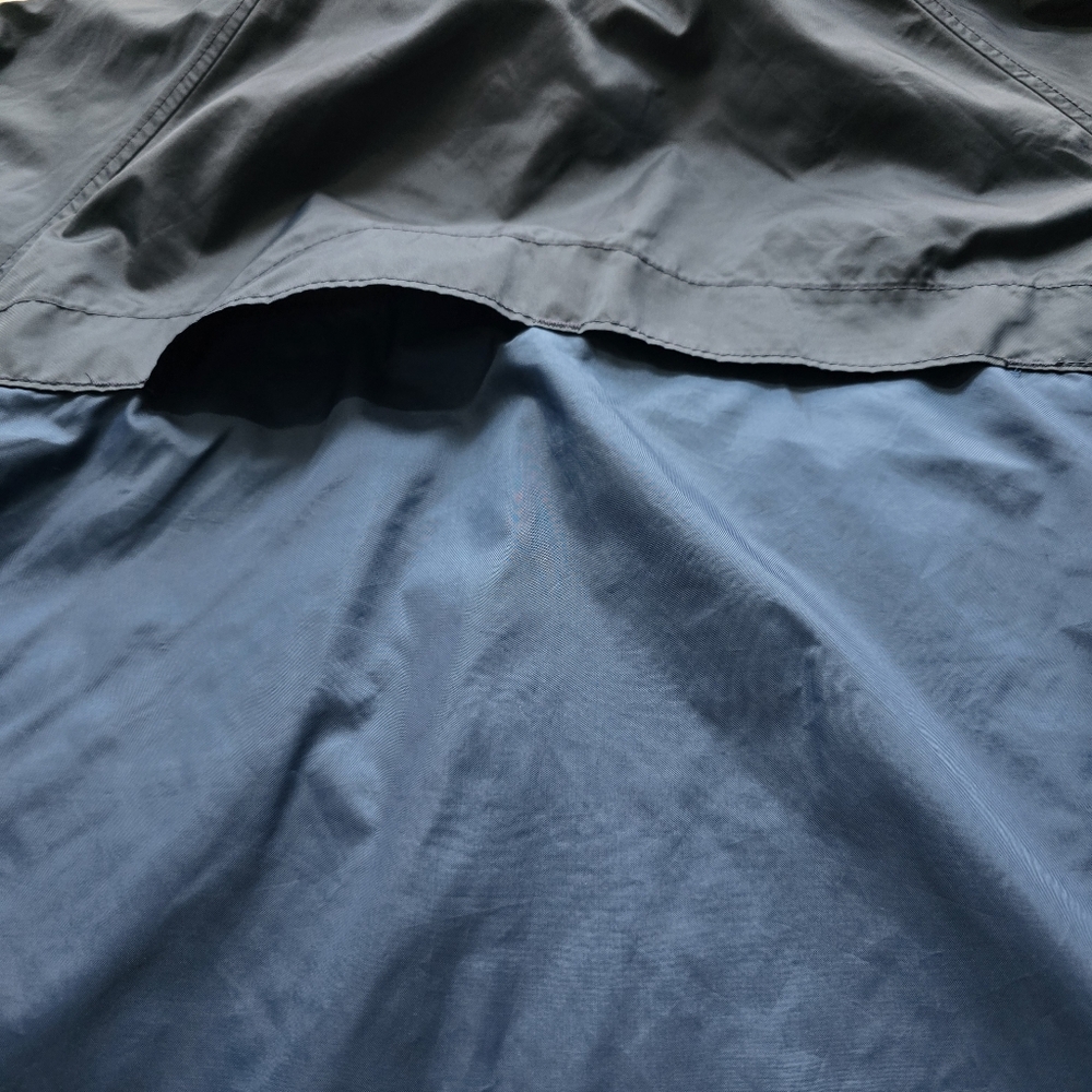 Columbia Men’s Blue Lightweight Hooded Rain Jacket Windbreaker Size Small - Picture 6 of 7